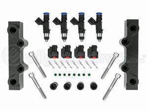 Injector Dynamics ID1000 Fuel Injectors - 1000cc with Top Feed Fuel Rails 