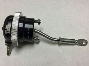 TiAL Billet Wastegate Actuator - Bent Rod - 10psi - Black