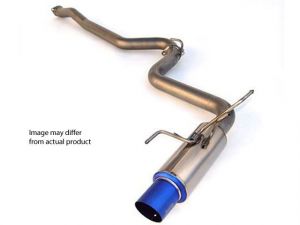 Invidia Single Outlet Full Titanium Cat-Back Exhaust - 80mm