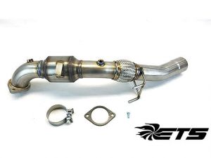 ETS Downpipe with GESI High Flow Cat for 2016+ Ford Focus RS