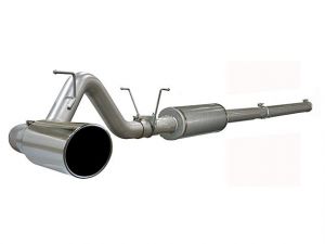 aFe Power Large Bore-HD 4 Inch 409 Stainless Steel Cat-Back Exhaust System