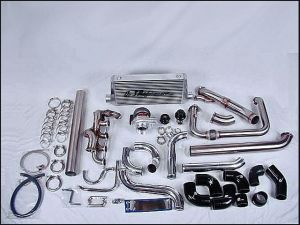 On3 Single Turbo System for 2007-2013 GMC Sierra, 2007-2013 Chevy Silverado 4.8L, 5.3L, 6.0L