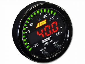 AEM X-Series 60PSI 4BAR Boost Display Gauge