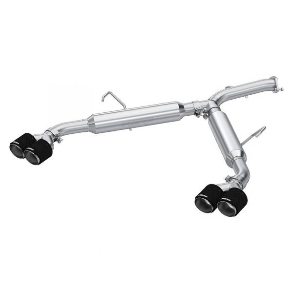 MBRP Axle Back Exhaust, 2.5" 304SS, Carbon Fiber Quad Tips for 2022+ Kia Forte GT MBRP Axle Back Exhaust, 2.5" 304SS, Carbon Fiber Quad Tips for 2022+ Kia Forte GT