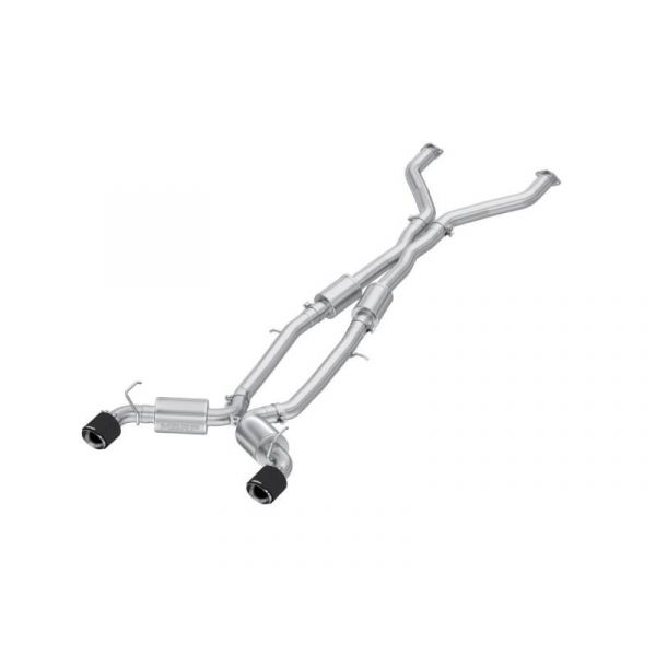 2023+ Nissan 400Z MBRP CAT Back Exhaust Carbon Fiber Tips 2023+ Nissan 400Z MBRP CAT Back Exhaust Carbon Fiber Tips