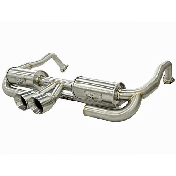 aFe POWER MACH Force-Xp 2 Inch to 2.5 Inch 304 Stainless Steel Cat-Back Exhaust System