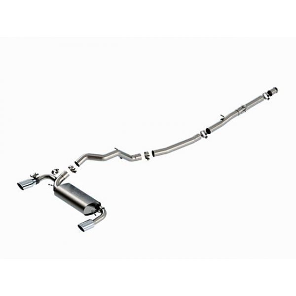 Borla Catback Exhaust - Single Split Exit ATAK Borla Catback Exhaust - Single Split Exit ATAK