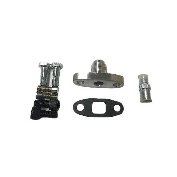 BorgWarner S200 S300 S400 -4an Oil Feed / -10an Oil Drain Kit BorgWarner S200 S300 S400 -4an Oil Feed / -10an Oil Drain Kit