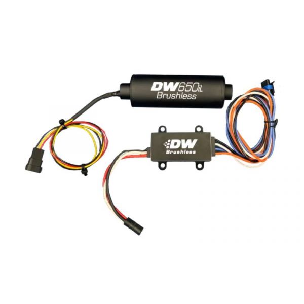 Deatschwerks DW650iL 650LPH Brushless External Fuel Pump (Speed) - 9-650-C105 Deatschwerks DW650iL 650LPH Brushless External Fuel Pump (Speed) - 9-650-C105