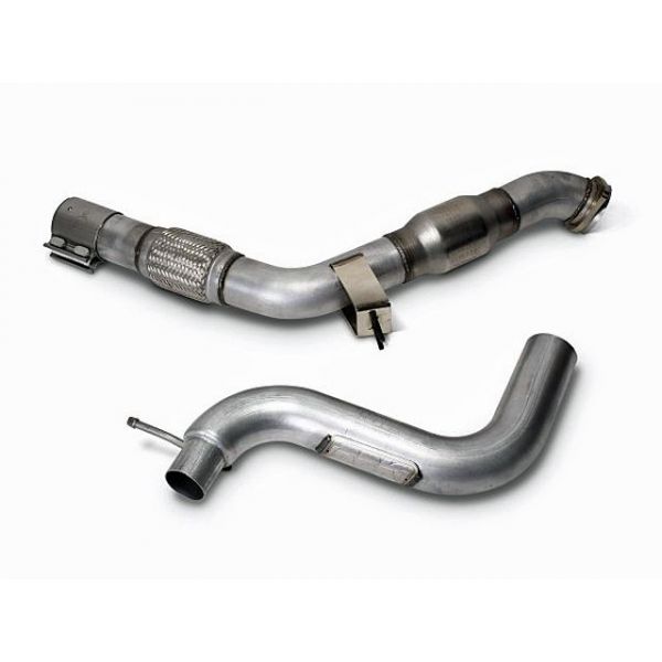 BBK Performance Downpipe with Cats, 2015-2023 Ford Mustang Ecoboost, BBK Performance, 1809