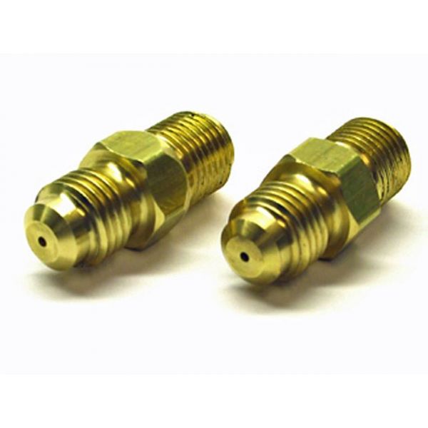 Oil Feed Fitting - -4an with Built in Restrictor