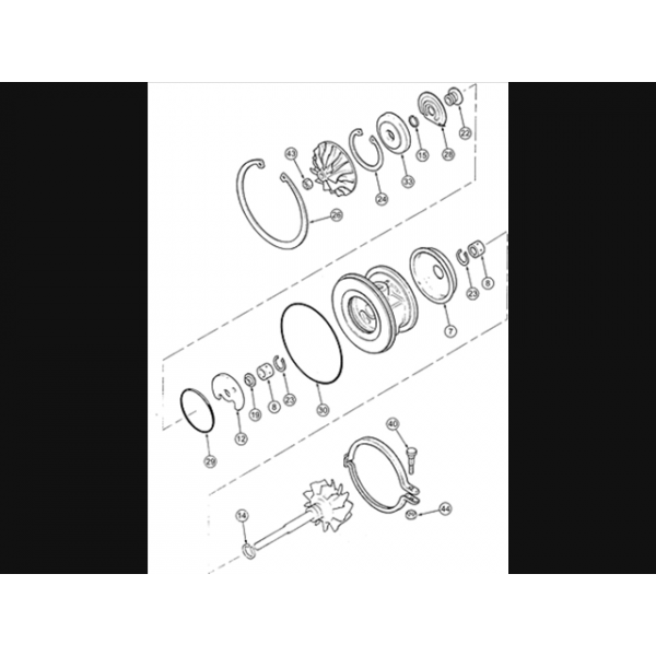 BMW N54 Turbocharger Rebuild Kit