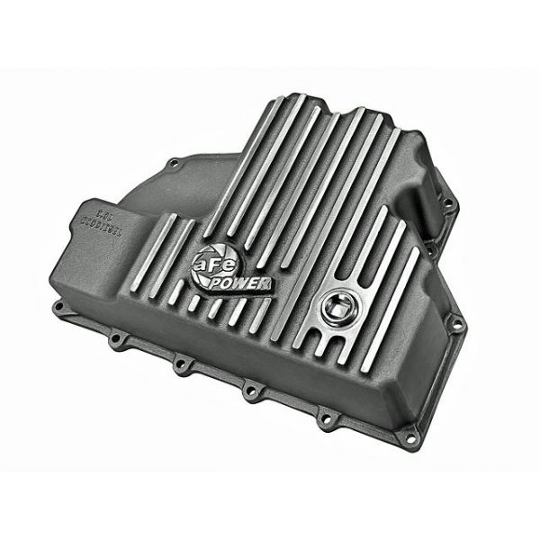 aFe Power Engine Oil Pan with Machined Fins - Raw Finish aFe Power Engine Oil Pan with Machined Fins - Raw Finish
