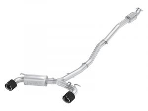 2022+ Kona N MBRP 3" Dual CAT Back Exhaust w- Active Control