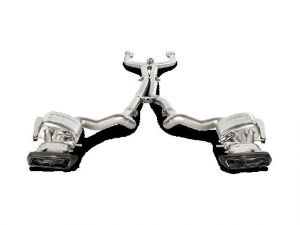 Akrapovic Evolution Line CAT Back Exhaust with Carbon Fiber Tips