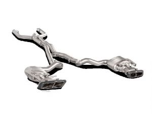 Akrapovic Evolution Line CAT Back Exhaust with Carbon Fiber Tips