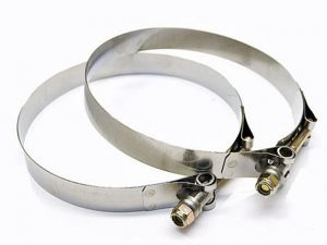 2 Inch Maximum Clamp Diameter - T-Bolt Hose Clamp