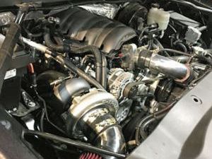 On 3 Single Turbo System for 2014-2018 GMC Sierra, 2014-2018 Chevy Silverado
