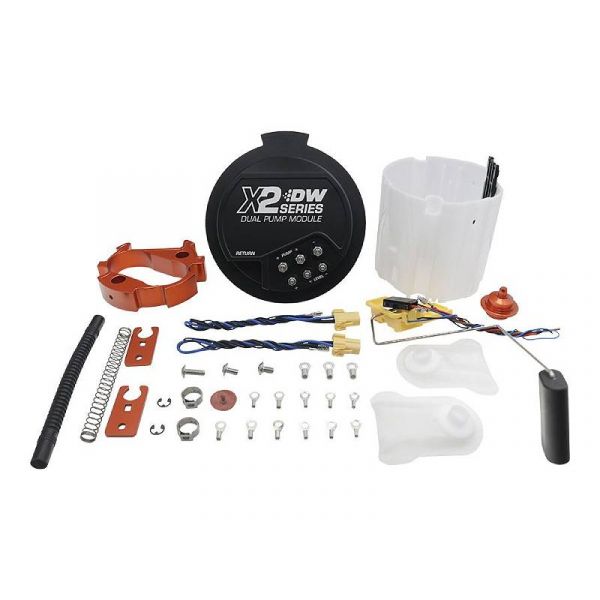 2006+ Hemi Challenger/Charger X2 Dual 400LPH Fuel Pump Module | DeatschWerks 2006+ Hemi Challenger/Charger X2 Dual 400LPH Fuel Pump Module | DeatschWerks