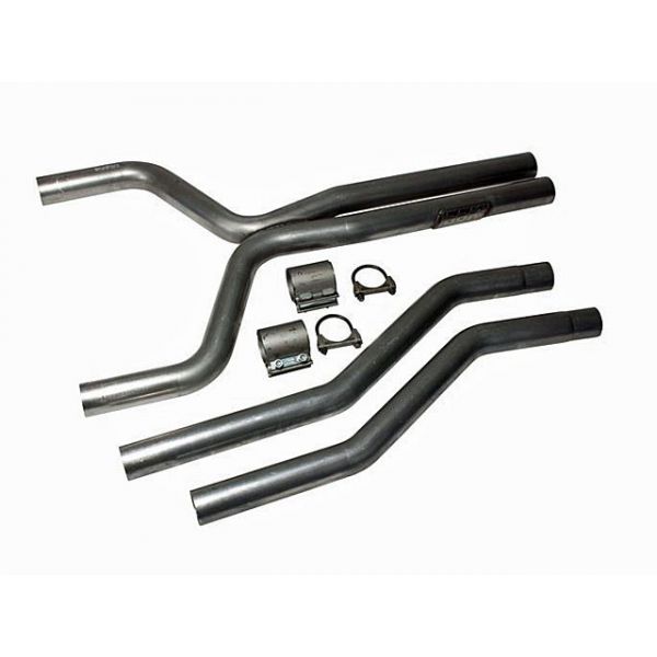 BBK Performance High Flow After Cat X Pipe - Aluminized Steel BBK Performance High Flow After Cat X Pipe - Aluminized Steel