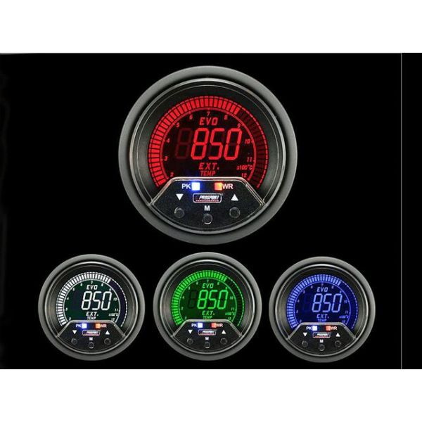 ProSport 52mm Premium EVO Electrical Exhaust Gas Temperature Gauge ProSport 52mm Premium EVO Electrical Exhaust Gas Temperature Gauge