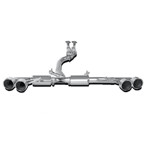 Akrapovic Evolution Line Cat Back - No Tips Akrapovic Evolution Line Cat Back - No Tips