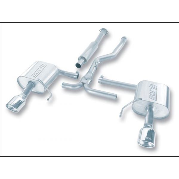 Borla CAT Back Exhaust for 2005-2008 Subaru Legacy GT Borla CAT Back Exhaust for 2005-2008 Subaru Legacy GT