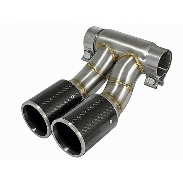 aFe POWER MACH Force-Xp 3.5 Inch 304 Stainless Steel Exhaust Tip - Carbon Fiber aFe POWER MACH Force-Xp 3.5 Inch 304 Stainless Steel Exhaust Tip - Carbon Fiber