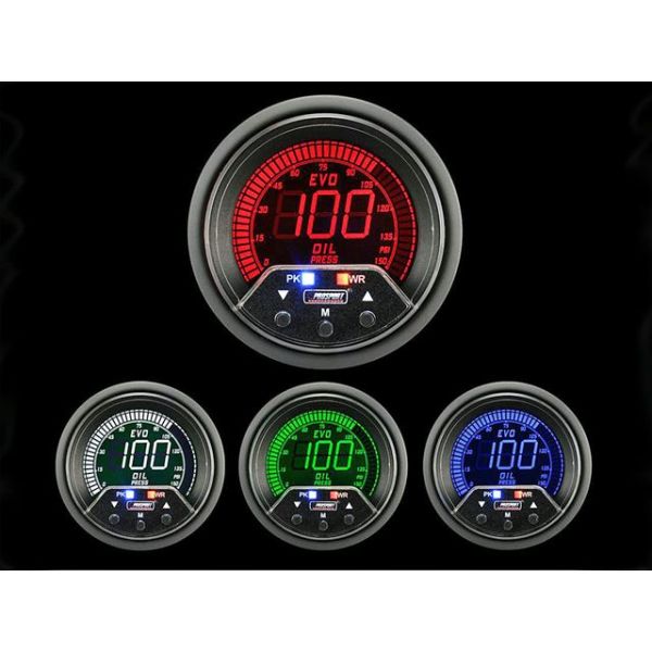 ProSport 52mm Premium EVO Electrical Oil Pressure Gauge ProSport 52mm Premium EVO Electrical Oil Pressure Gauge