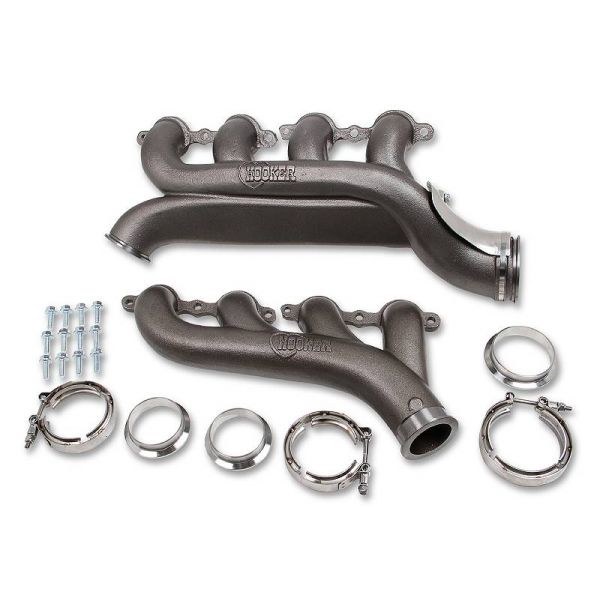 DIY LS Turbo Exhaust Manifolds by Hooker BlackHeart DIY LS Turbo Exhaust Manifolds by Hooker BlackHeart